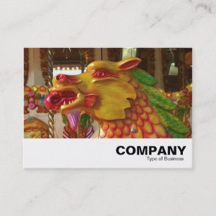 Merry-go-round Dragon Visitkort
