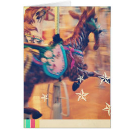 Merry Go Round Goat, Tillfällen Blank Hälsning Hälsningskort