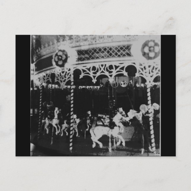 Merry Go Round Helg Vykort (Framsida)