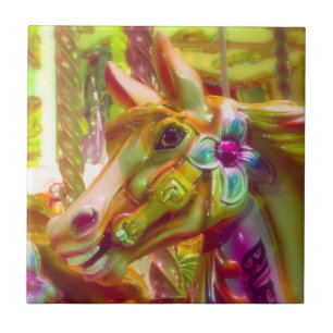 Merry-go-round Horse Kakelplatta