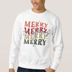 Merry God jul Matching Family Sweatshirt
