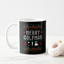 Merry Golfmas Golf Golfing Golfer Ugly jul