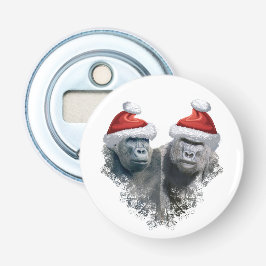Merry Gorilla Christmas Flasköppnare
