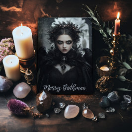 Merry Gothmas julkort Tack Kort