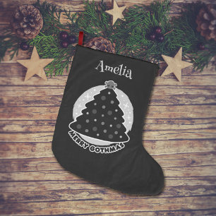 Merry Gothmas Personlig Stor Julstrumpa