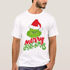 Merry Green Christmas Creature Design T Shirt