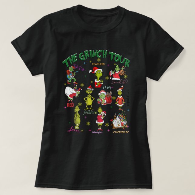 merry grinchmas 2 t shirt (Design framsida)