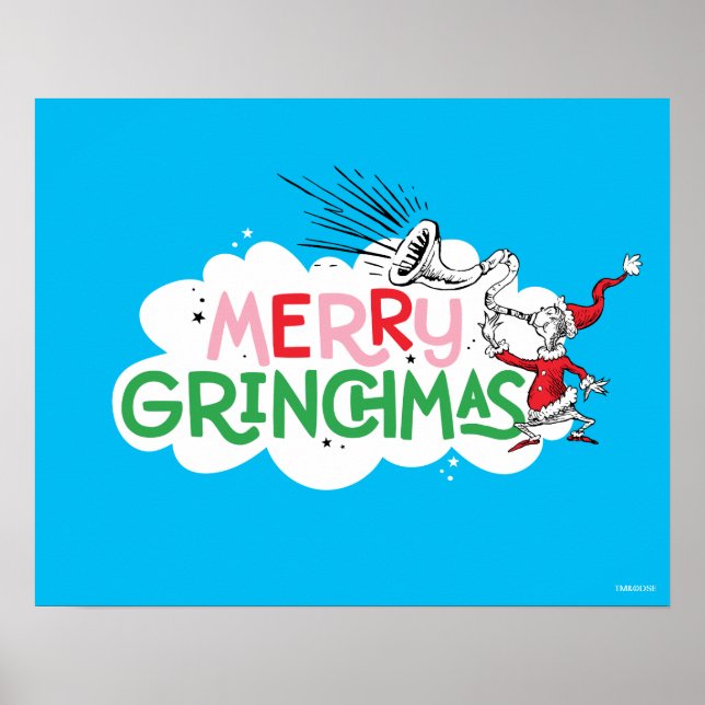 Merry Grinchmas Mister Grinch Poster (Framsidan)