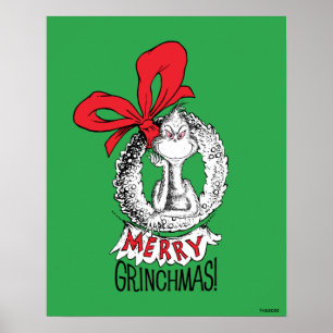 Merry Grinchmas Wandeand Grinch Poster