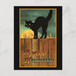 Merry Halloween Helg Vykort