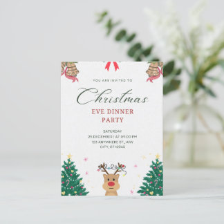 Merry Hälsning julvykort Vykort