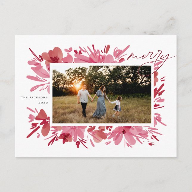 Merry Helg Vykort (Framsida)