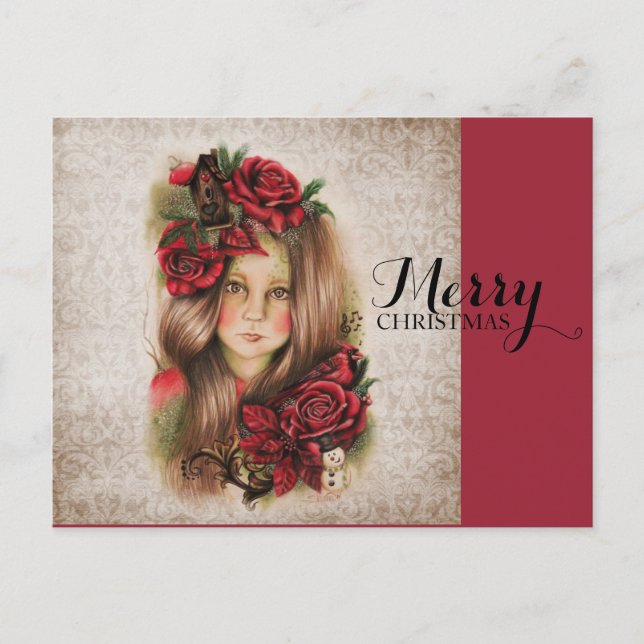 Merry Helg Vykort (Framsida)