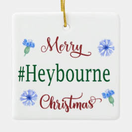 Merry Heybourne jul Ornament