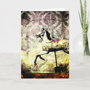 Merry Horse Grunge Hej Kort