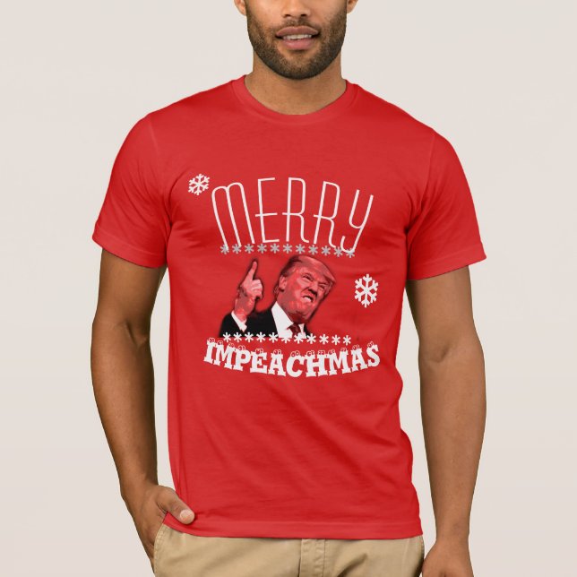Merry Impeachmas Loser Trump-skjorta 5 T Shirt (Framsida)