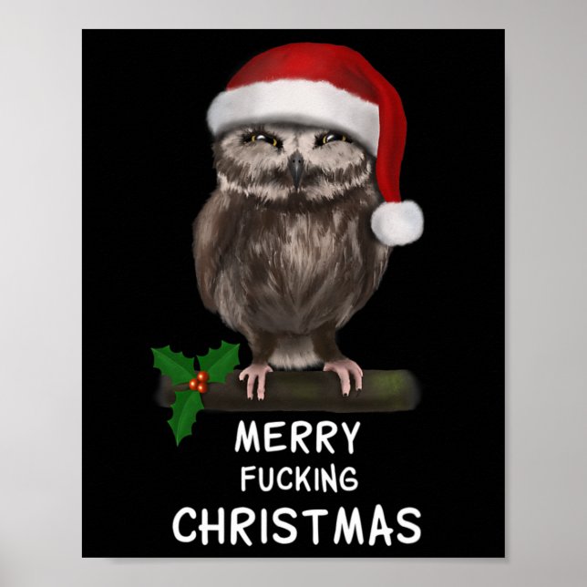 Merry Ing jul Uggla (d010-0514a) Poster (Framsidan)