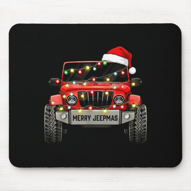 Merry Jeepmas Christmas Xmas Santa Reindeer Men Bo Musmatta (Framsidan)