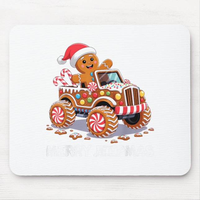 Merry Jeepmas Ugly Light Reindeer Christmas  Musmatta (Framsidan)