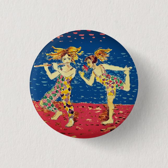 Merry jesters knapp (Framsida)