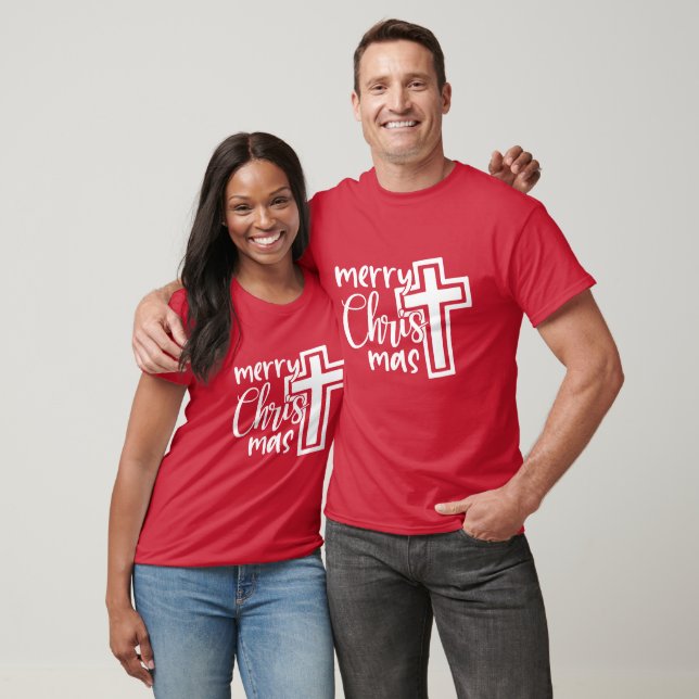 Merry Jesus-mas med Kor T Shirt (Unisex)
