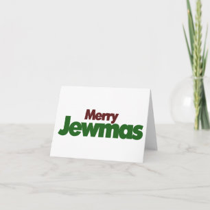 Merry Jewmas Helgkort