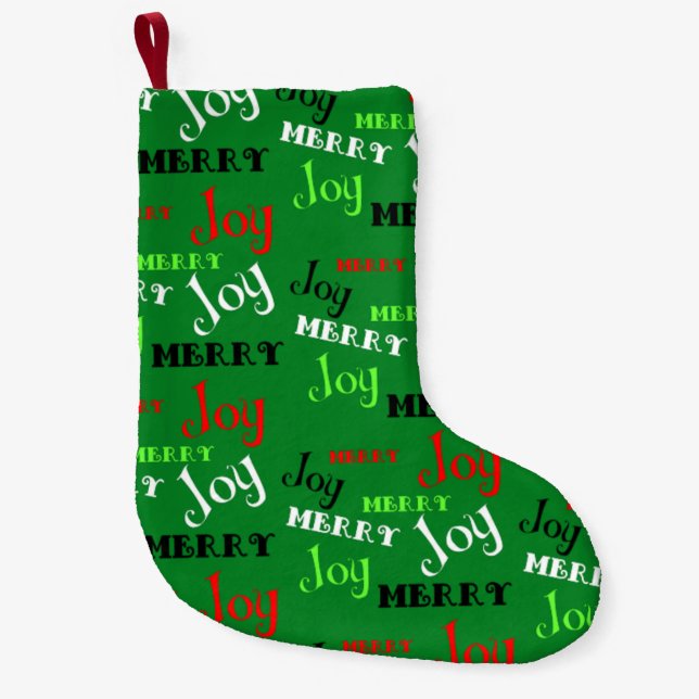 Merry Joy Liten Julstrumpa (Framsidan)