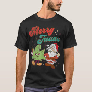 Merry Juana jul samt tomrökare Ogräs Sto T Shirt