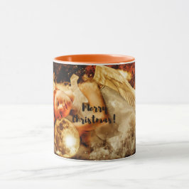 Merry-jul Måne Angel Mugg