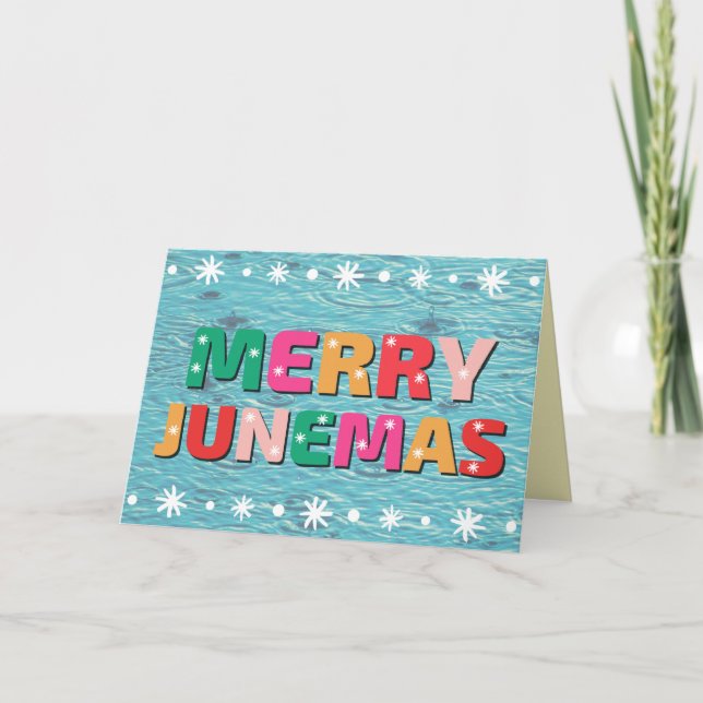 Merry Junemas Kort (Framsida)