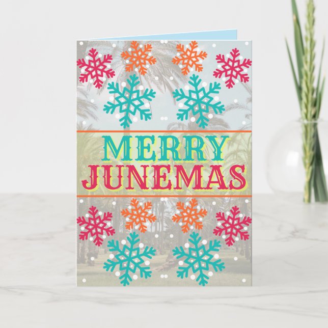 Merry Junemas-kort Kort (Framsida)