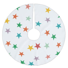 MERRY KÄRLEK JOY | KOLORFUL CHRISTMAS JULGRANSMATTA BORSTAD POLYESTER