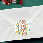 MERRY KÄRLEK JOY | KOLORFUL CHRISTMAS RUNT KLISTERMÄRKE<br><div class="desc">MERRY KÄRLEK JOY | COLORFUL CHRISTMAS ______________________________ ***Denna utformning ingår i en helgdag av julklapp** Inledning av min eleganta och moderna "Merry Kärlek Joy" | Färgfull julinsamling! Öka helgdag firande med en contemporary beröring, med utställningen inslag i fetstil "Merry Kärlek Joy" | Färglös jultext som exuderar festlig charm. Upplev perfektens...</div>
