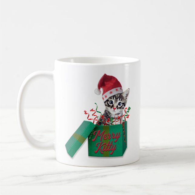 Merry Kattunge, God jul Kaffemugg (Vänster)