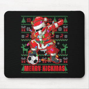 Merry Kickmas jul - fotbollsspelare Ball Ugly Yout Musmatta