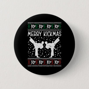 Merry Kickmas Ugly jul Karate Jiu Jitsu Mart Knapp