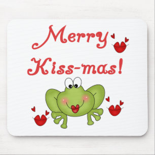 Merry Kiss-Mas Tshirts och Gifts Musmatta