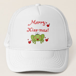 Merry Kiss-Mas Tshirts och Gifts Truckerkeps