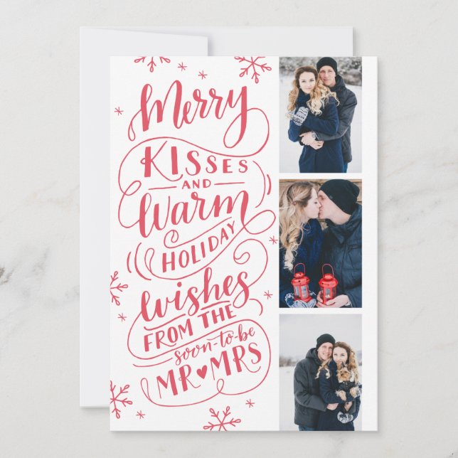 Merry Kisses Warm Önskemål Spara foto 3 från datum Datumet (Framsida)