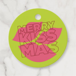 Merry Kissmas Gift Märkre Gåvor Etiketter