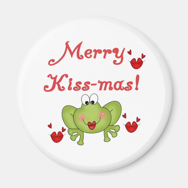 Merry Kissmas Magnet (Framsidan)