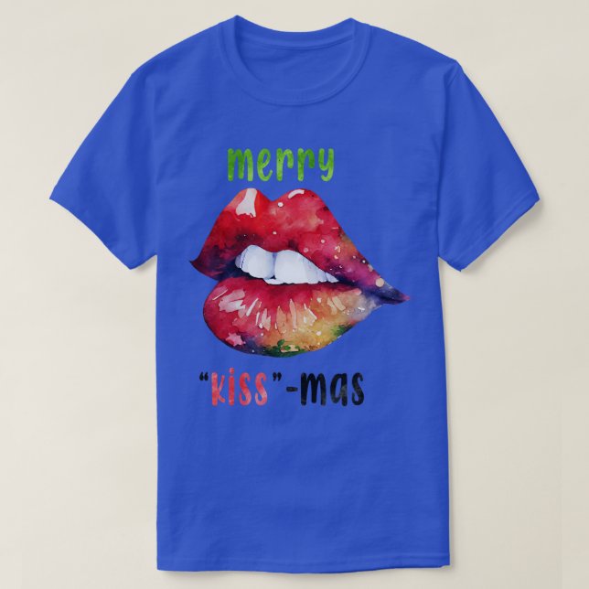 Merry kissmas t shirt (Design framsida)