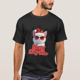 Merry Kittymas Cat Jultomten Kitten Älskare Chris T Shirt