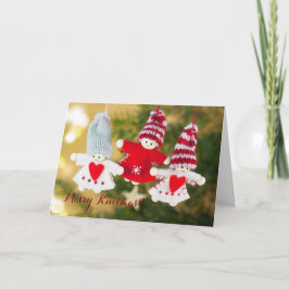 Merry Knitmas-kort Helgkort