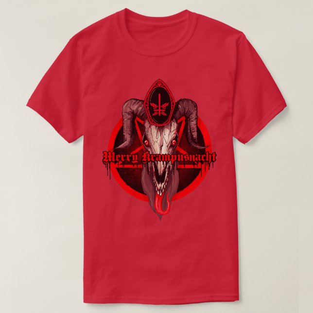 Merry Krampunacht T Shirt (Design framsida)