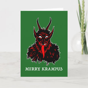 MERRY KRAMPUS HELGKORT