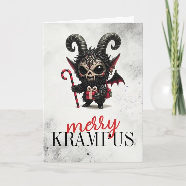 Merry Krampus Kort (Framsida)