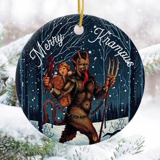 Merry Krampus Ornament (Skapare uppladdad)