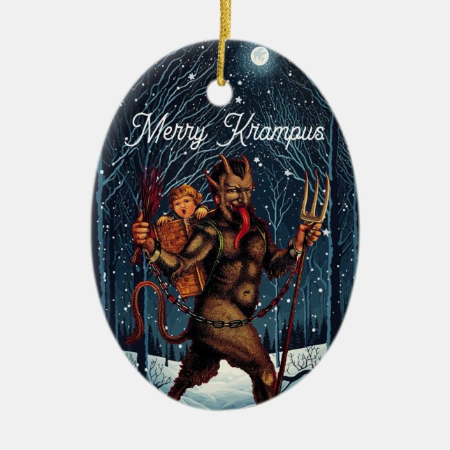 Merry Krampus Ornament (Framsidan)