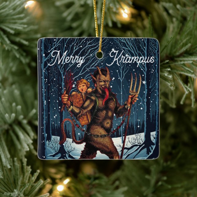 Merry Krampus Ornament (Träd)